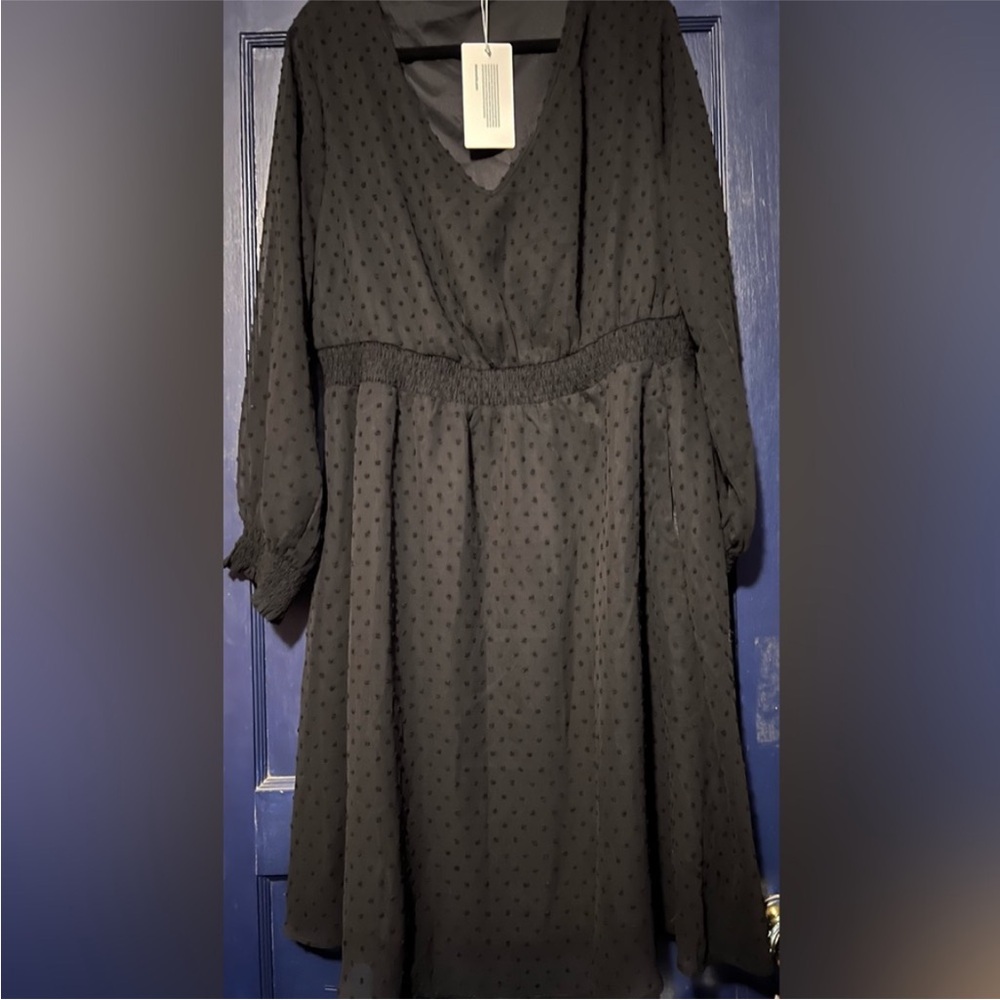 BloomChic Black Long Sleeve Dress